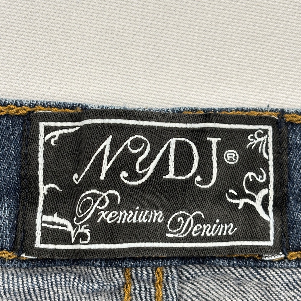 NYDJ Jeans Womens 4 Dark Wash Stretch Straight Leg Denim Pants Made in USA 4 - Picture 7 of 9